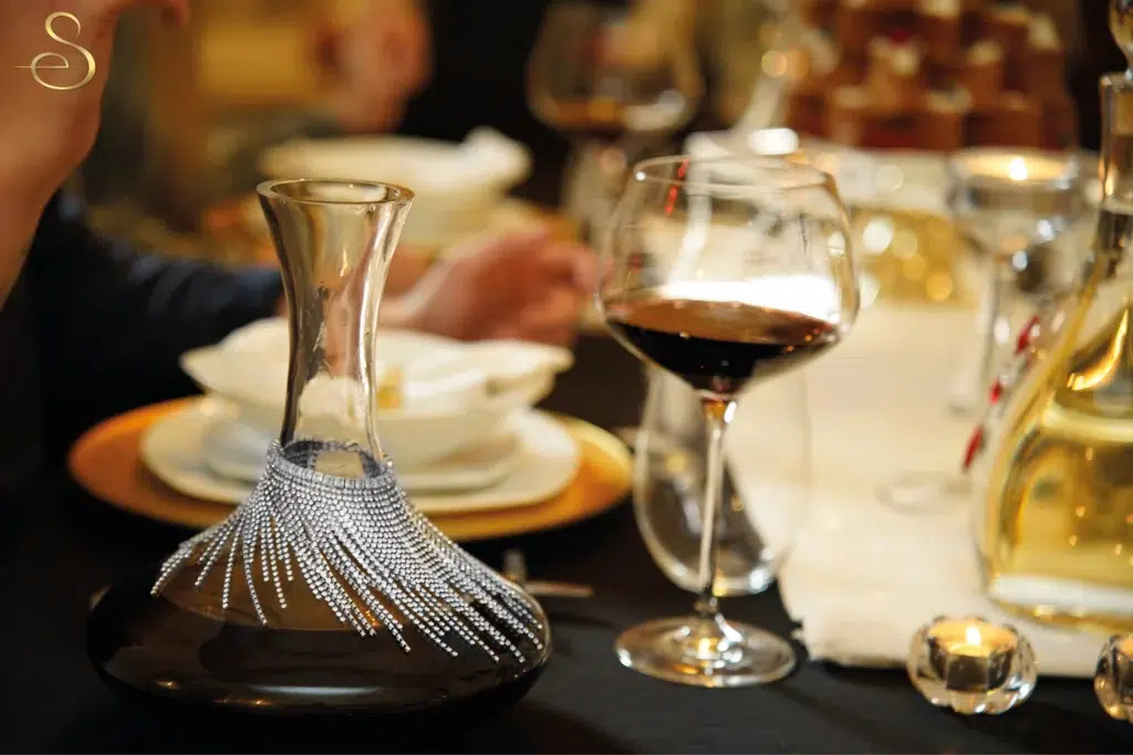 Collier - Esclusivo gioiello per bottiglia e decanter